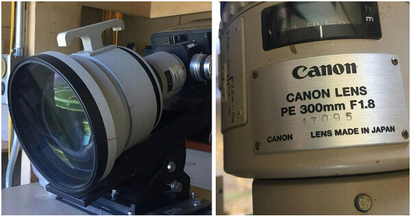 世界でたった4本！キヤノン 300mm f/1.8 レンズの画像