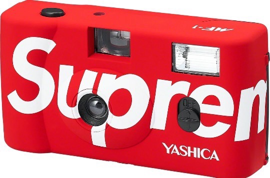 YASHICAとあのSupremeがコラボした銀塩フィルムカメラMF-1!どうやっ